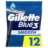 Gillette Blue3 Disposable Razor x12 Pack, UK version