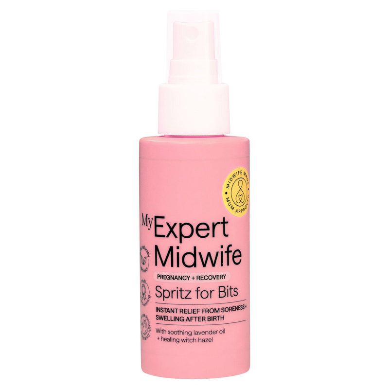 My Expert Midwife perineal relief spritz instant relief 100ml, imported from the UK