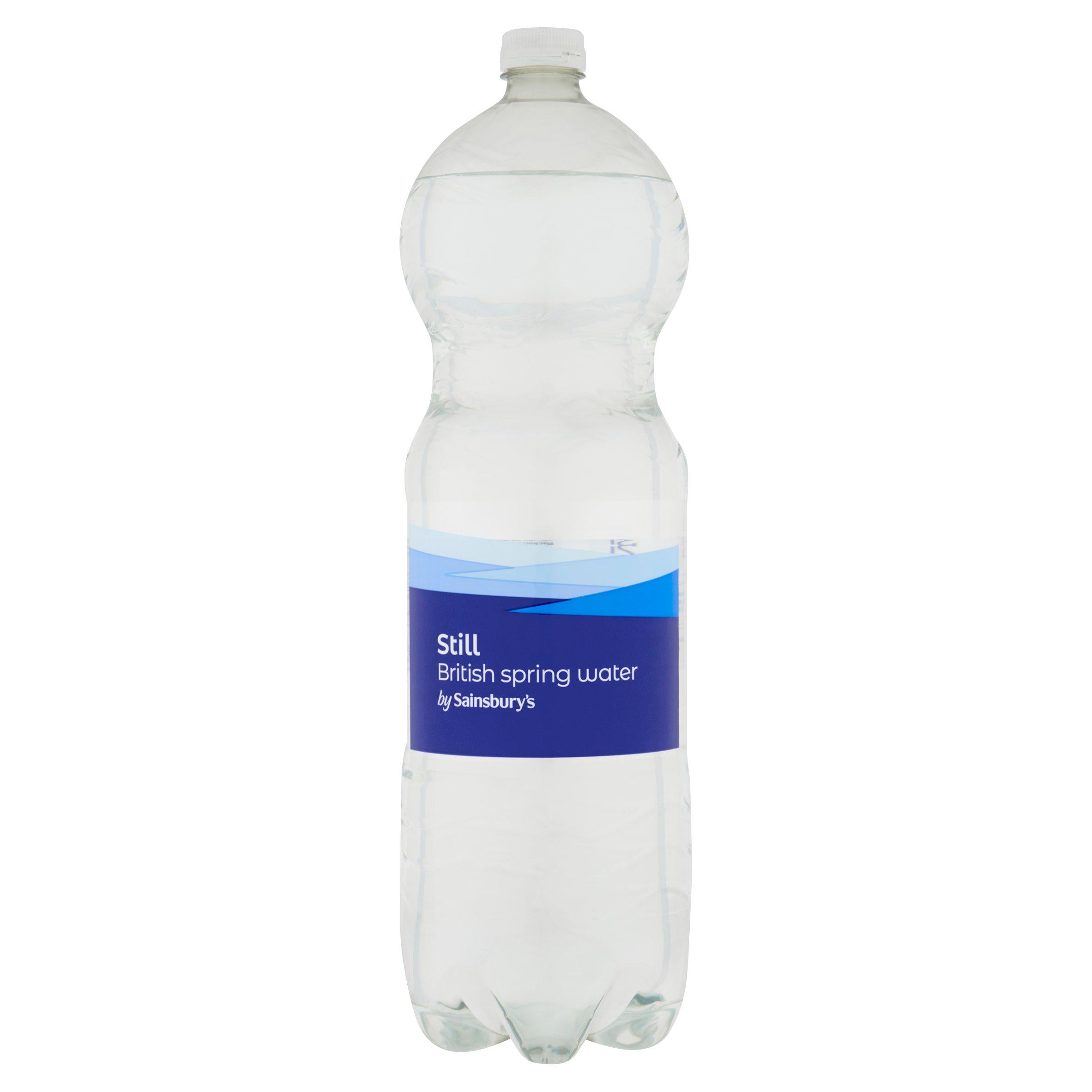 Sainsbury's bottled spring water still 2L (British brand)