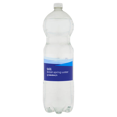 Sainsburys Sainsbury's British Bottled Spring Water Still 2L- Buy online at McGrocer