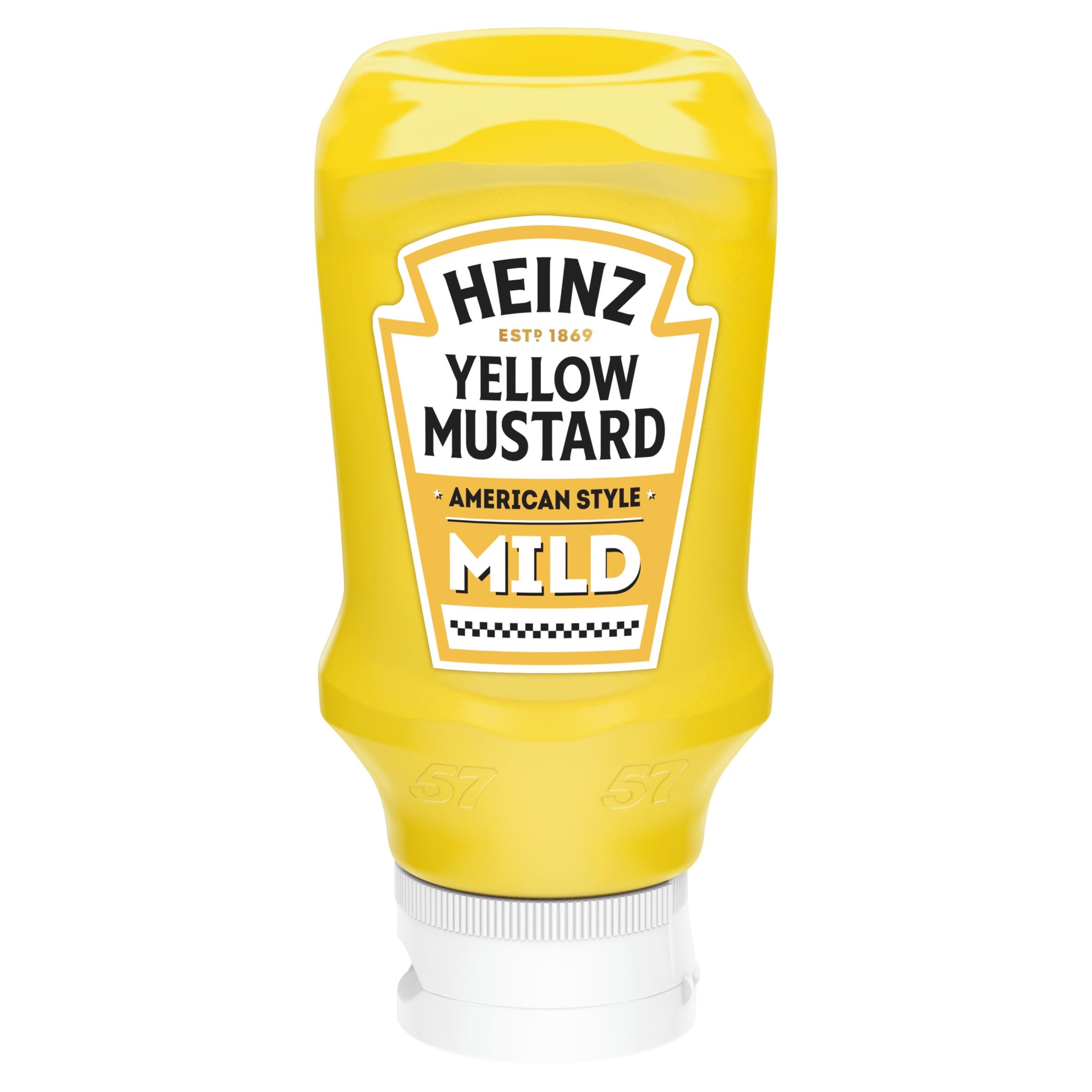Heinz American Style mild yellow mustard 445g, UK version