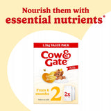 Cow & Gate baby formula follow on milk 2 x 600g, UK version