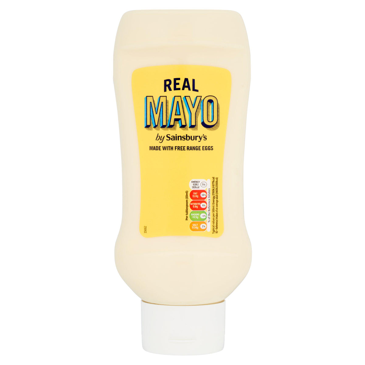 Sainsbury's mayonnaise Squeezy 500ml, imported from the UK