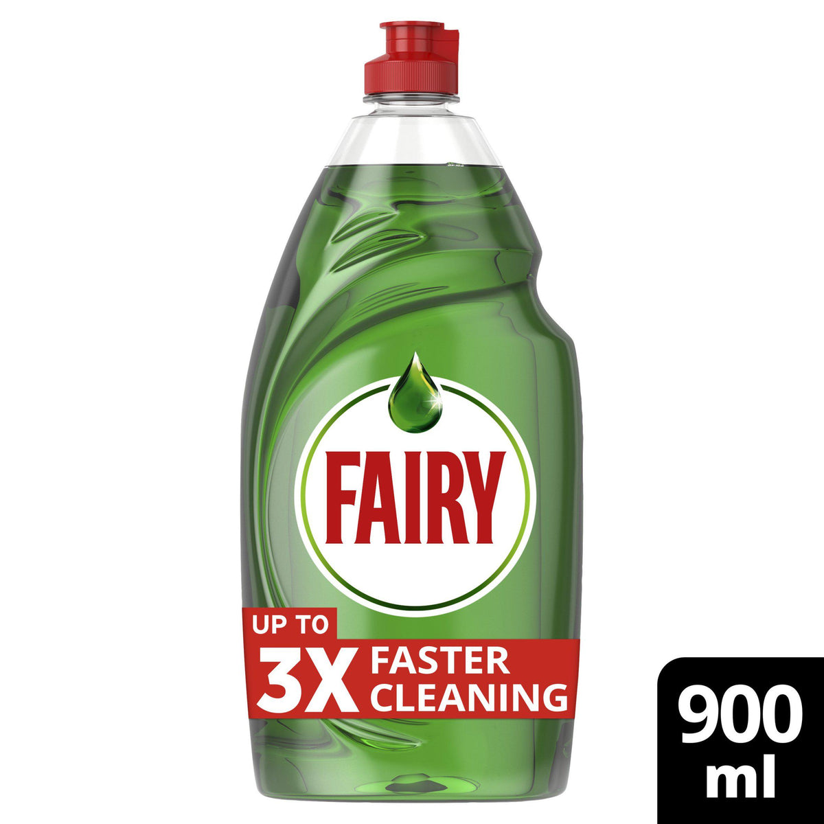 Fairy washing up liquid Platinum Quickwash Original 900ml - British product