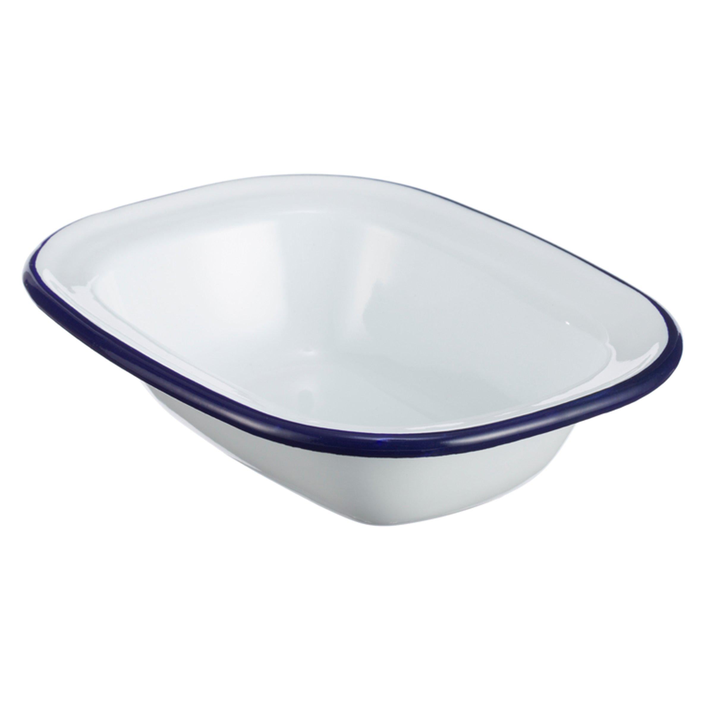 Falcon Rectangular Enamel Pie Dish 16cm - British product
