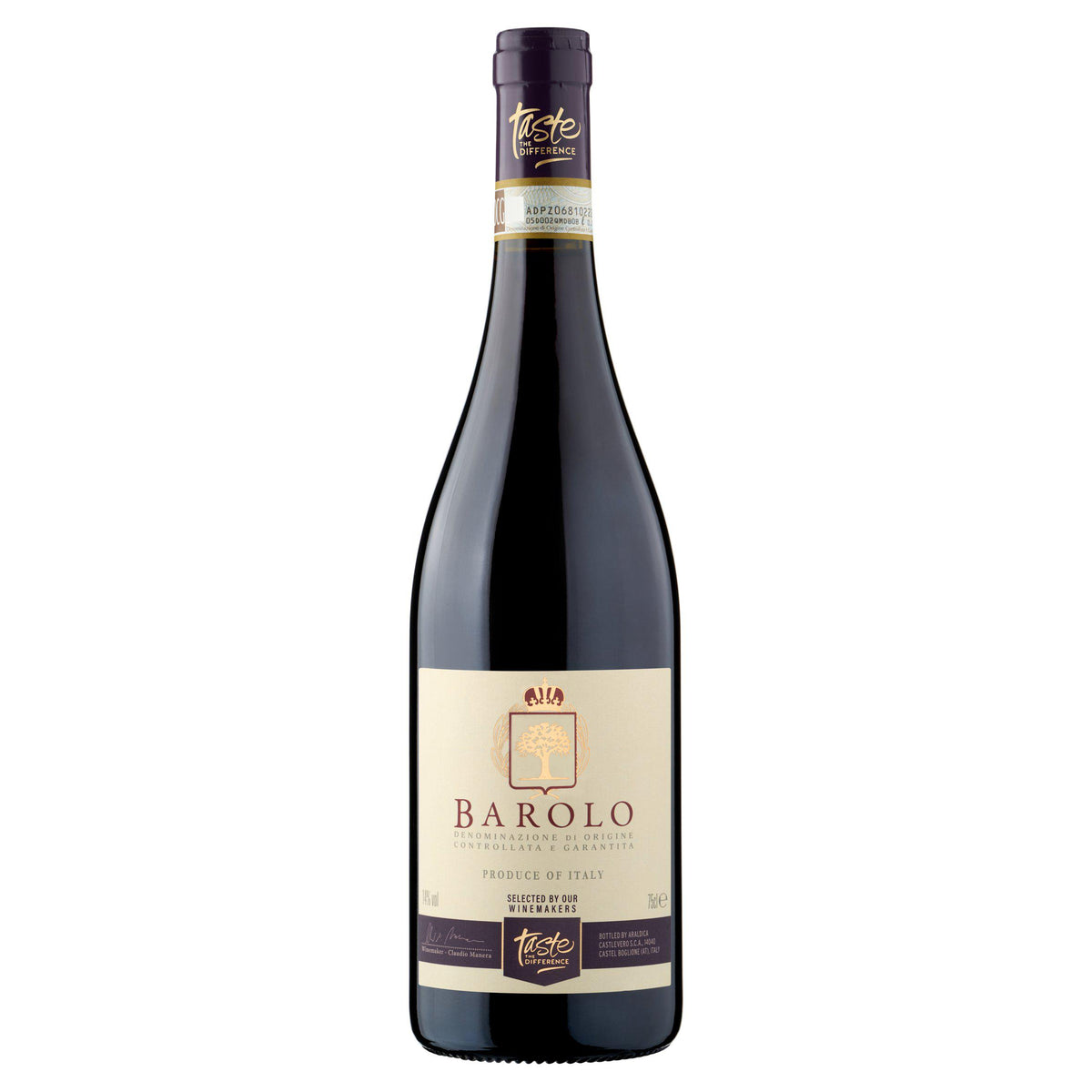 Sainsbury's Taste the Difference Barolo red wine 75cl, UK version