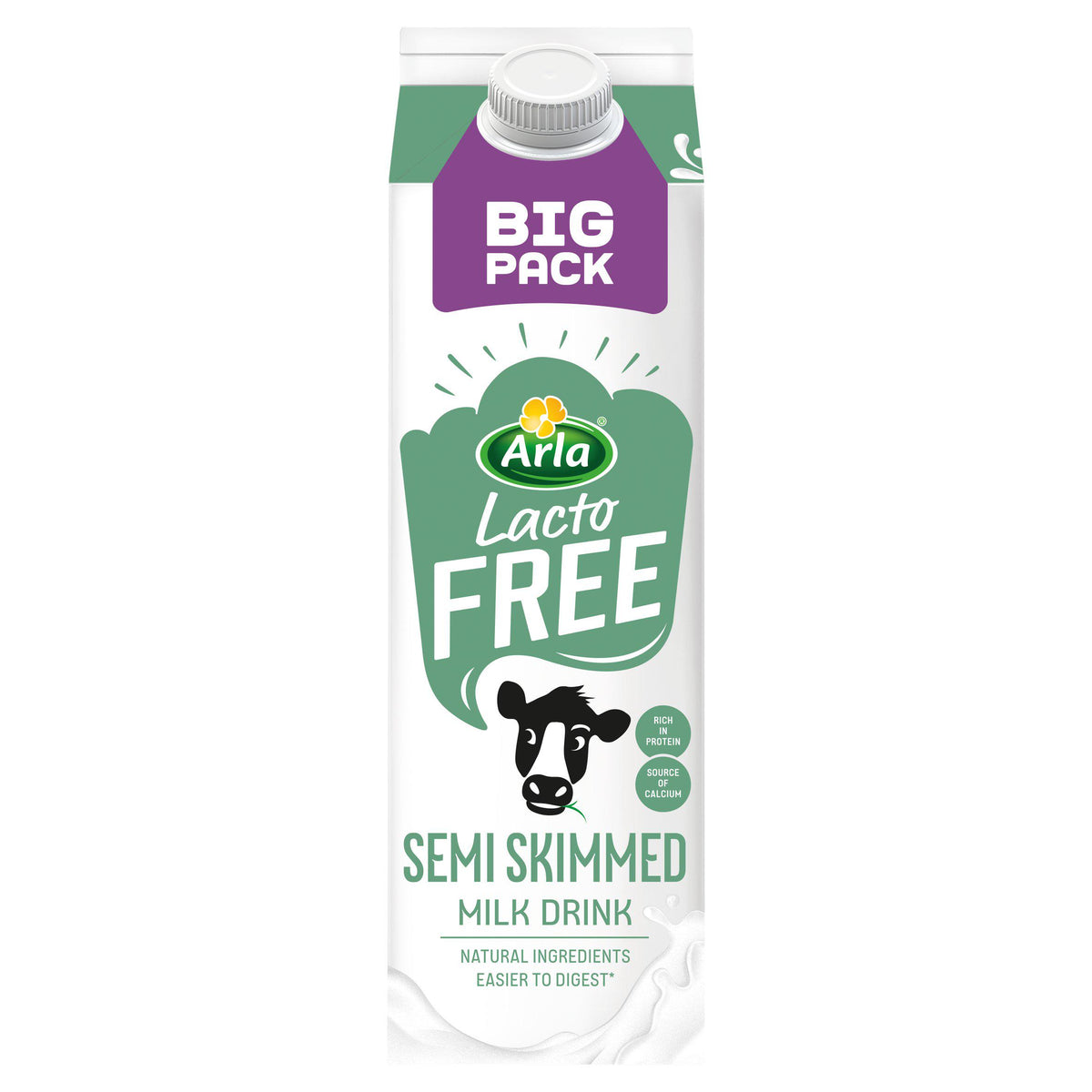 Arla Lactofree semi skimmed milk drink 2L - British product