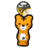 Petface tiger plush dog toy (British brand)
