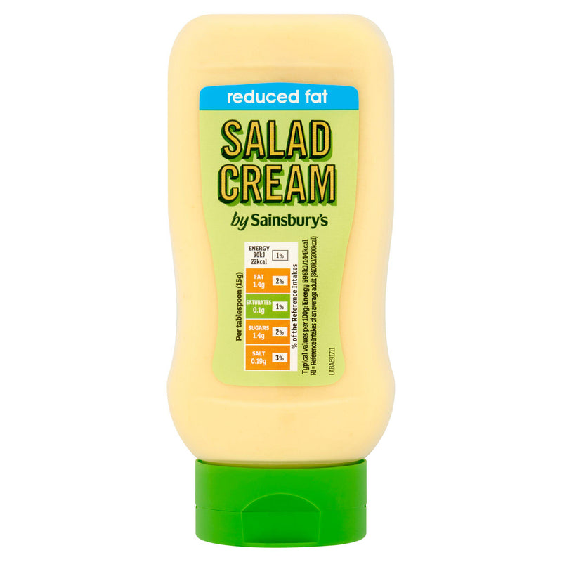 Sainsbury's Be Good To Yourself salad cream 440g, imported from the UK