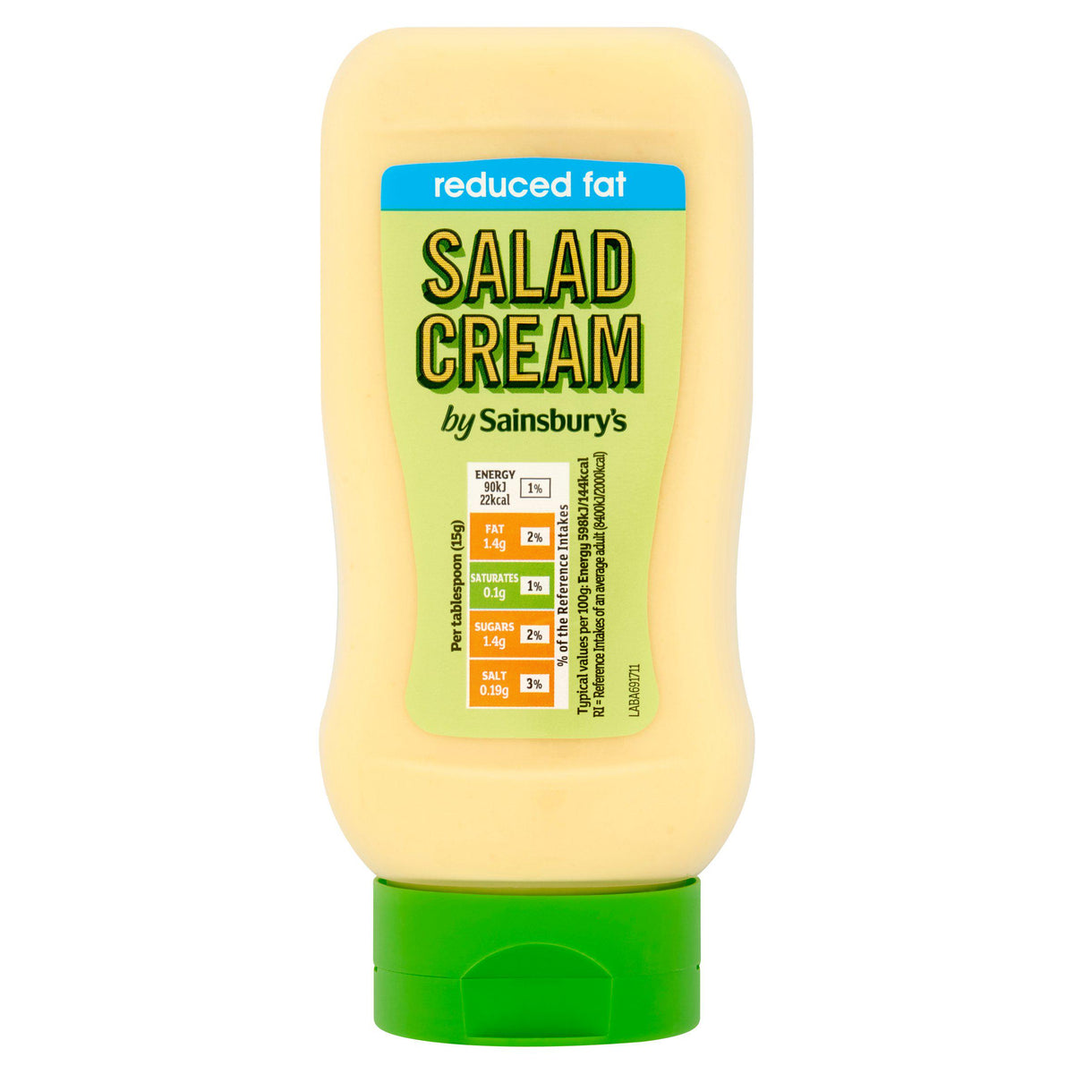 Sainsbury's Be Good To Yourself salad cream 440g, imported from the UK
