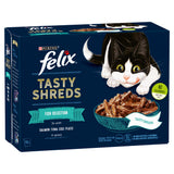 Felix wet cat food fish selection 12 x 80g - British product