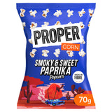 Propercorn smoky sweet paprika popcorn 70g, imported from the UK