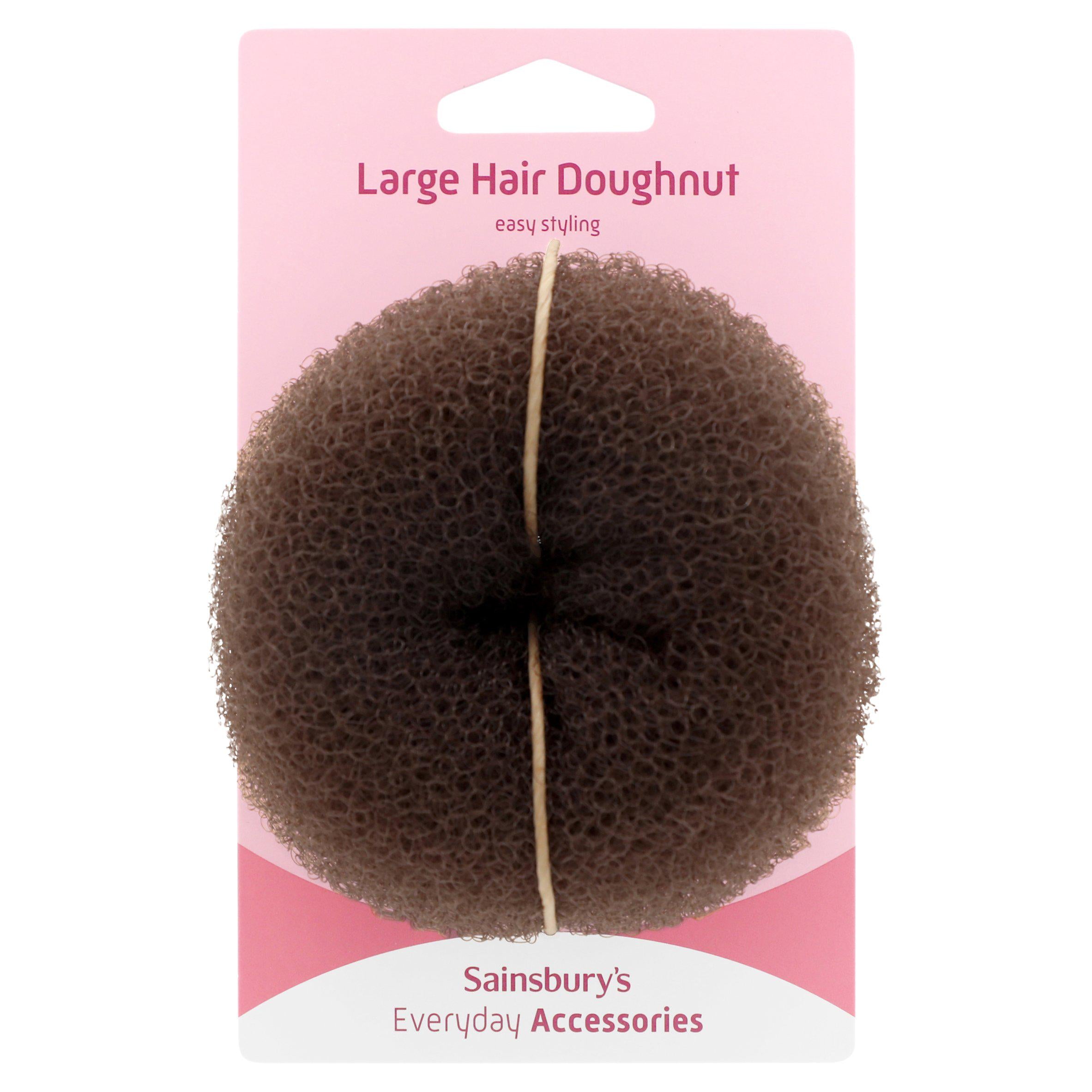 Sainsbury's hair doughnut Large Brunette, UK version