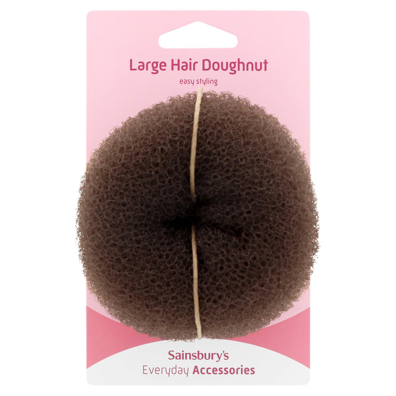 Sainsbury's hair doughnut Large Brunette, UK version