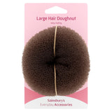 Sainsbury's hair doughnut Large Brunette, UK version