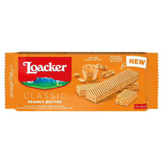 Loacker Classic Peanut Butter 90g GOODS Sainsburys   
