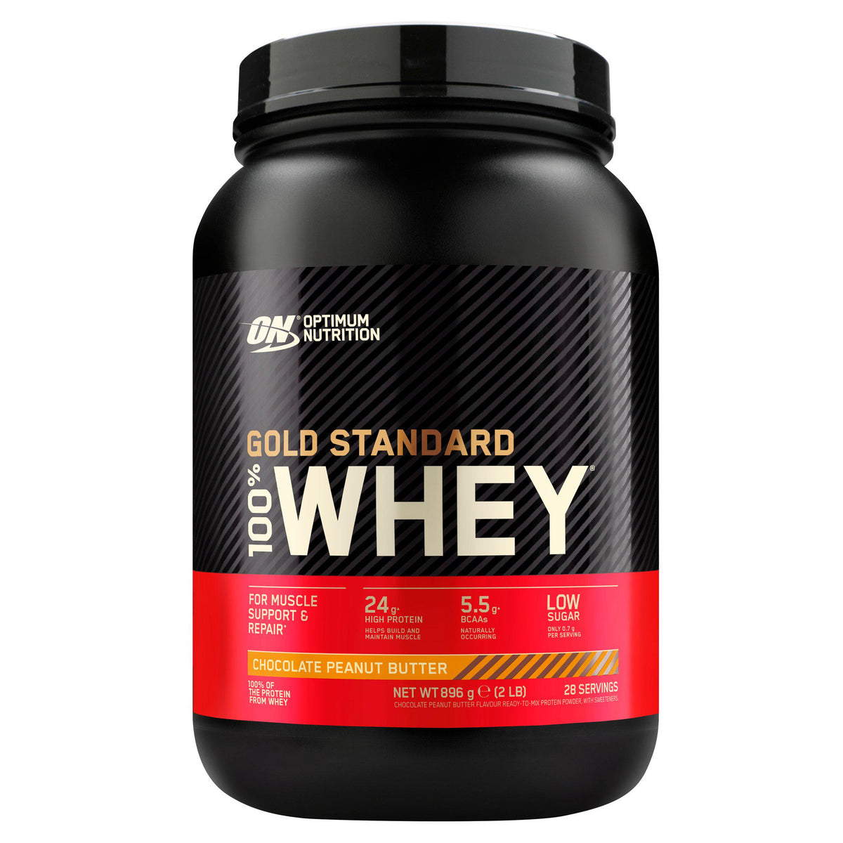 Chocolate Peanut Butter Flavour Whey Protein Powder 28 Servings 896g
