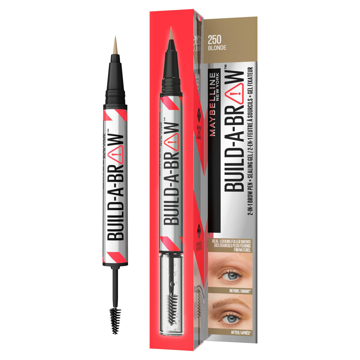 Maybelline Build a Brow Blonde Eyebrow Pen, imported from the UK