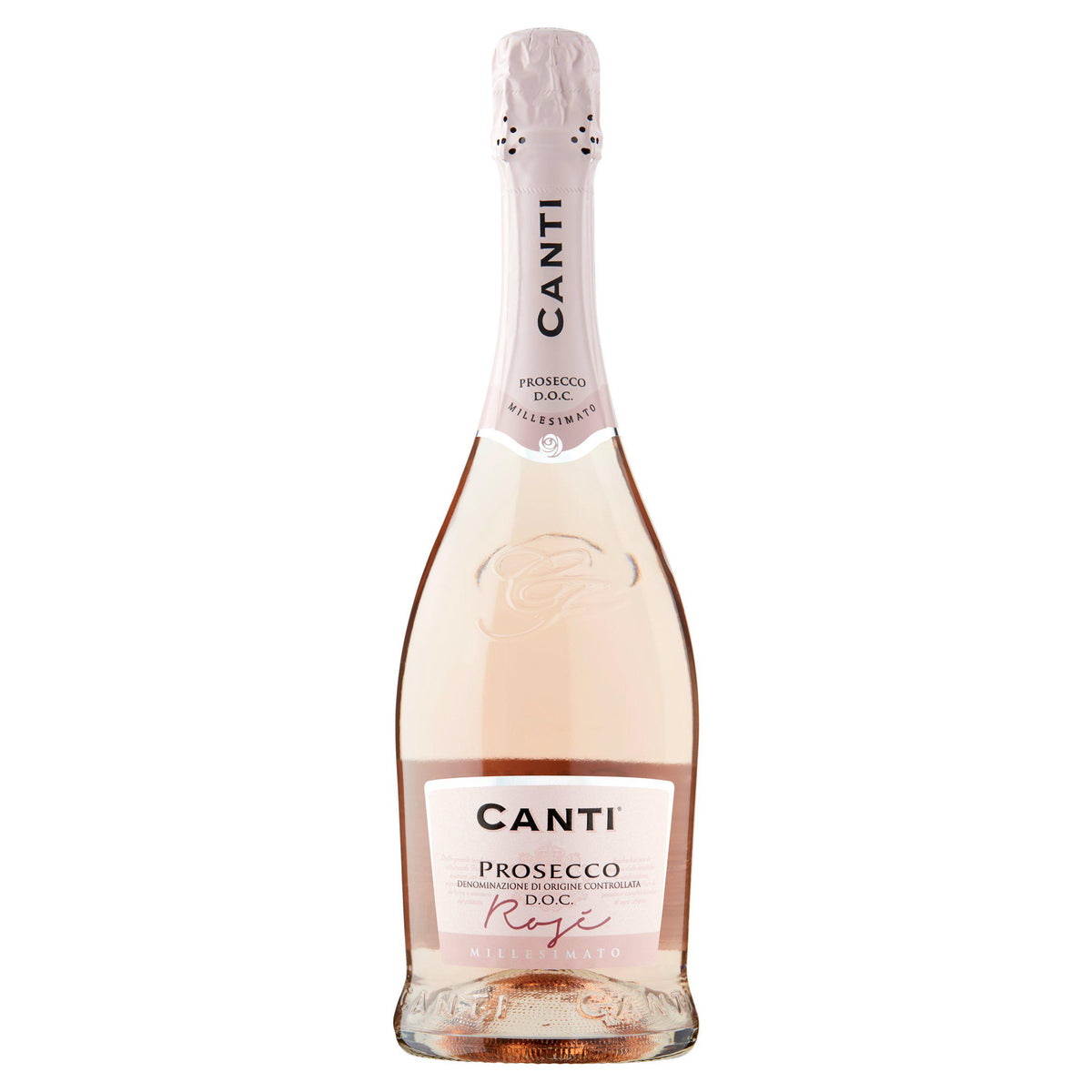 Canti Prosecco DOC Rosé bottle 75cl, imported from the UK