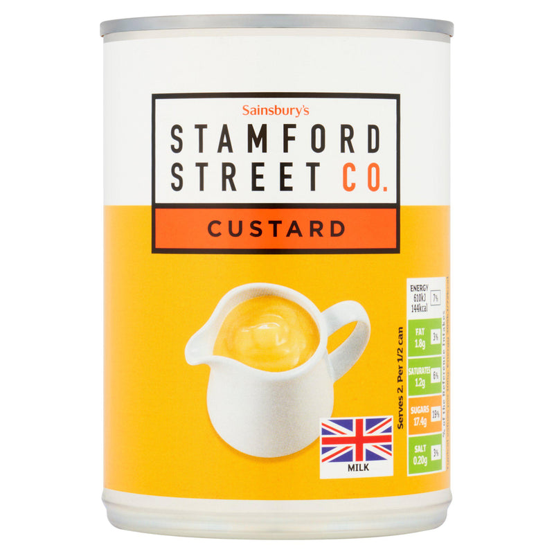 Stamford Street Co. custard 400g, imported from the UK
