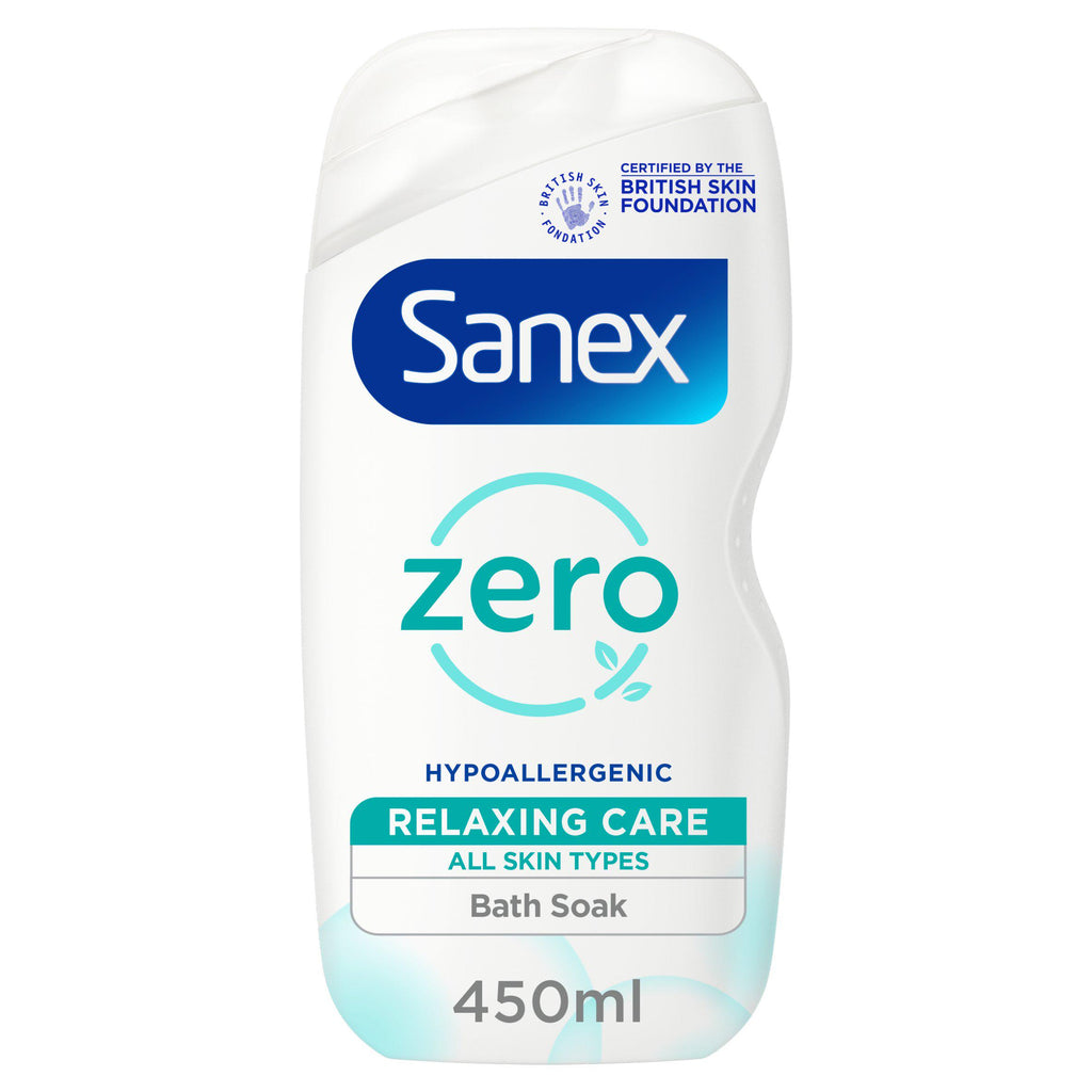 Sanex Zero% Bath Soak 450ml