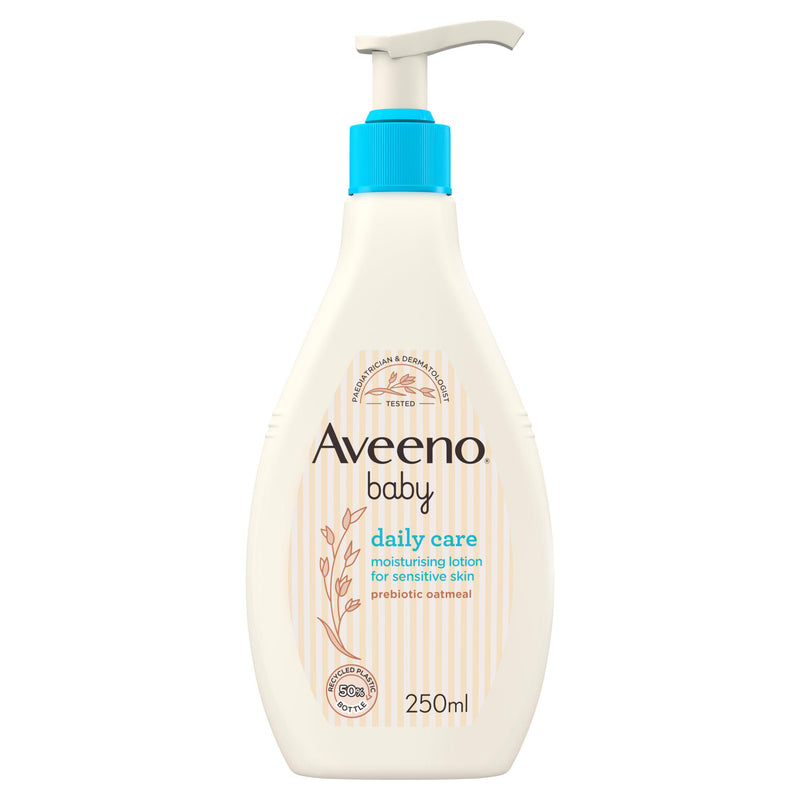 Aveeno Baby Daily Care Moisturising Lotion 250ml, imported from the UK