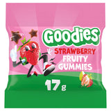 Goodies strawberry gummies 17g, imported from the UK