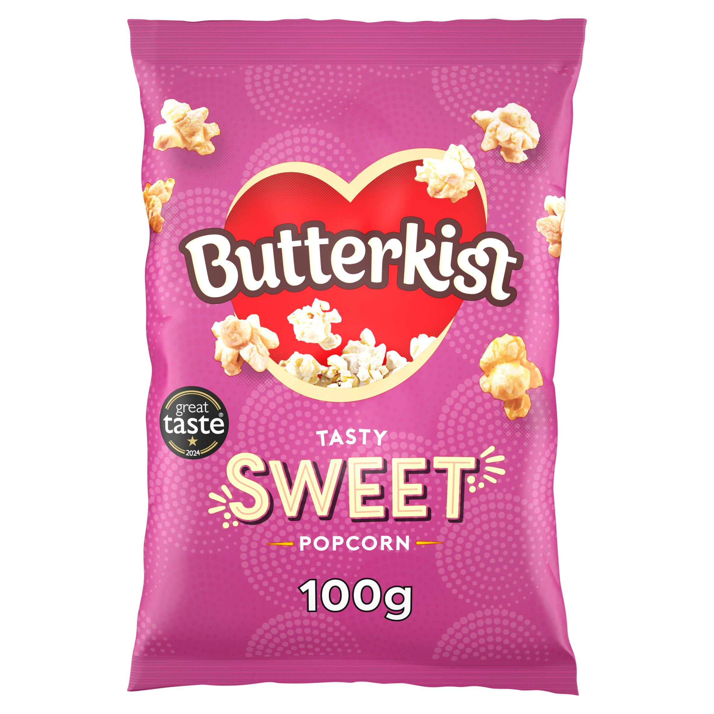 Butterkist sweet popcorn cinema style 100g, UK version