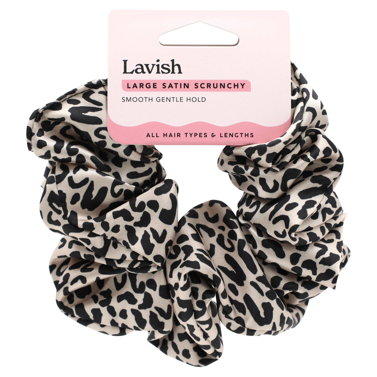 Lavish large satin scrunchy - British product