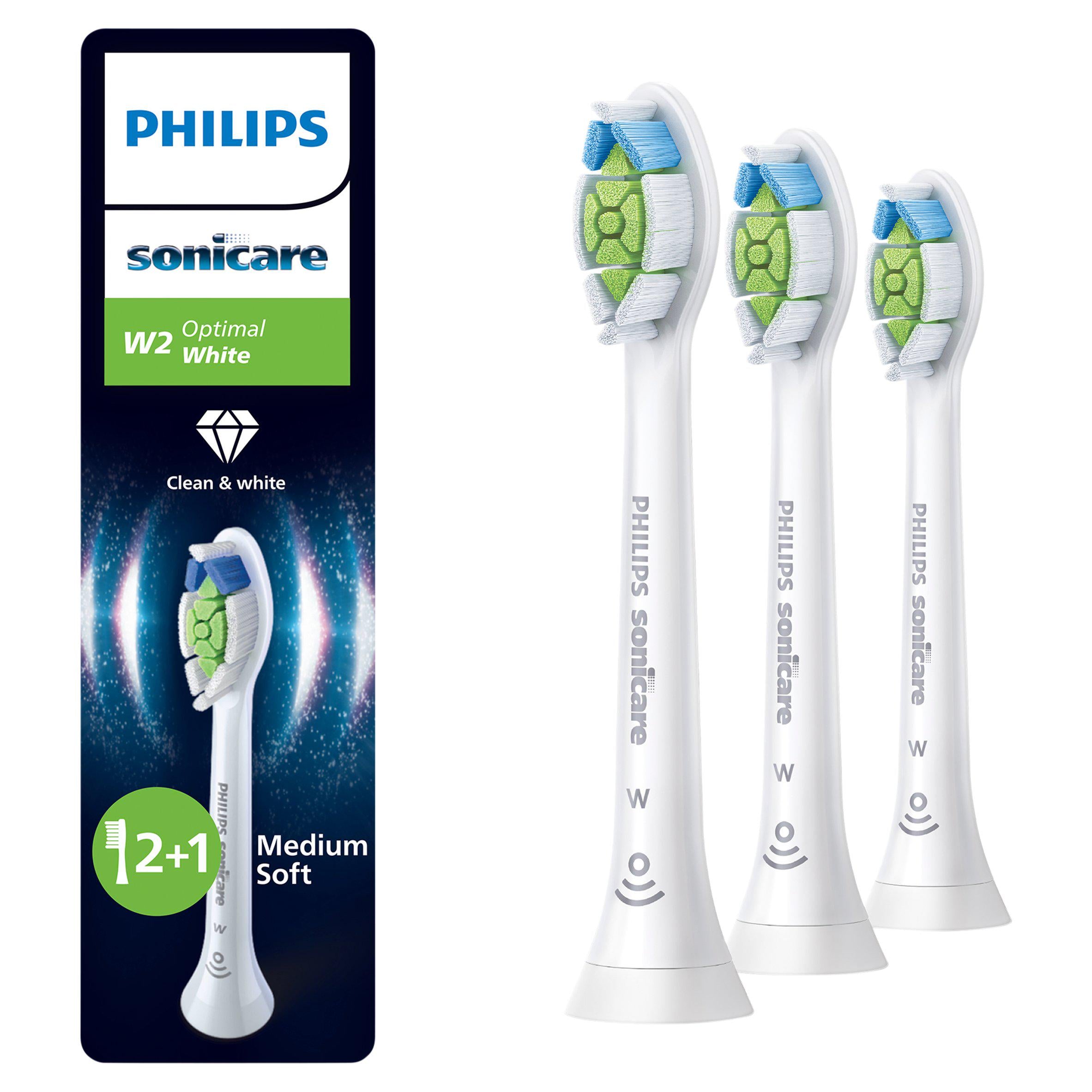 Philips Sonicare Medium Replacement Brush Heads