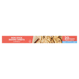 Sainsbury's non-stick baking paper sheets 20 sheets, UK version