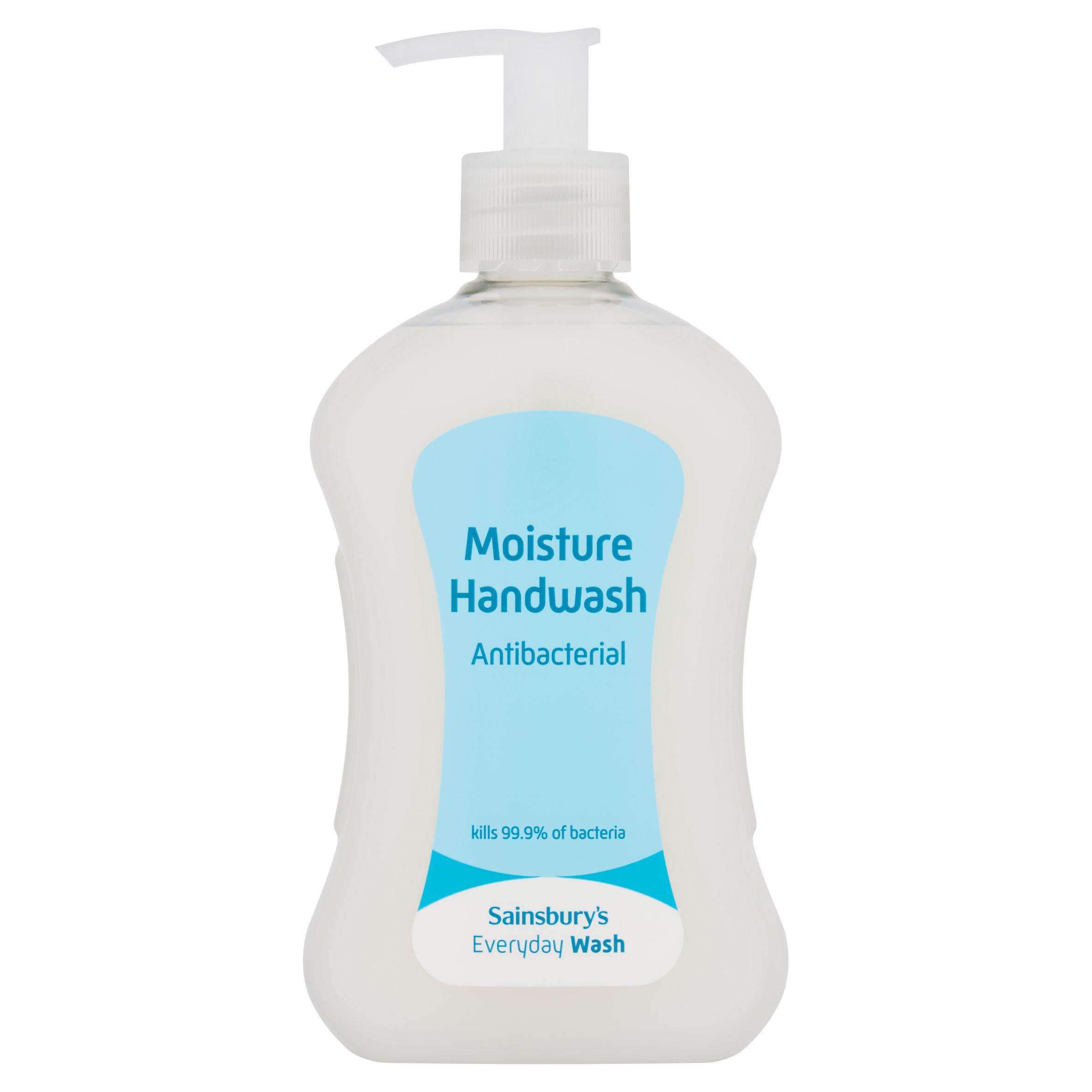 Sainsbury's moisture antibacterial handwash 500ml, UK version