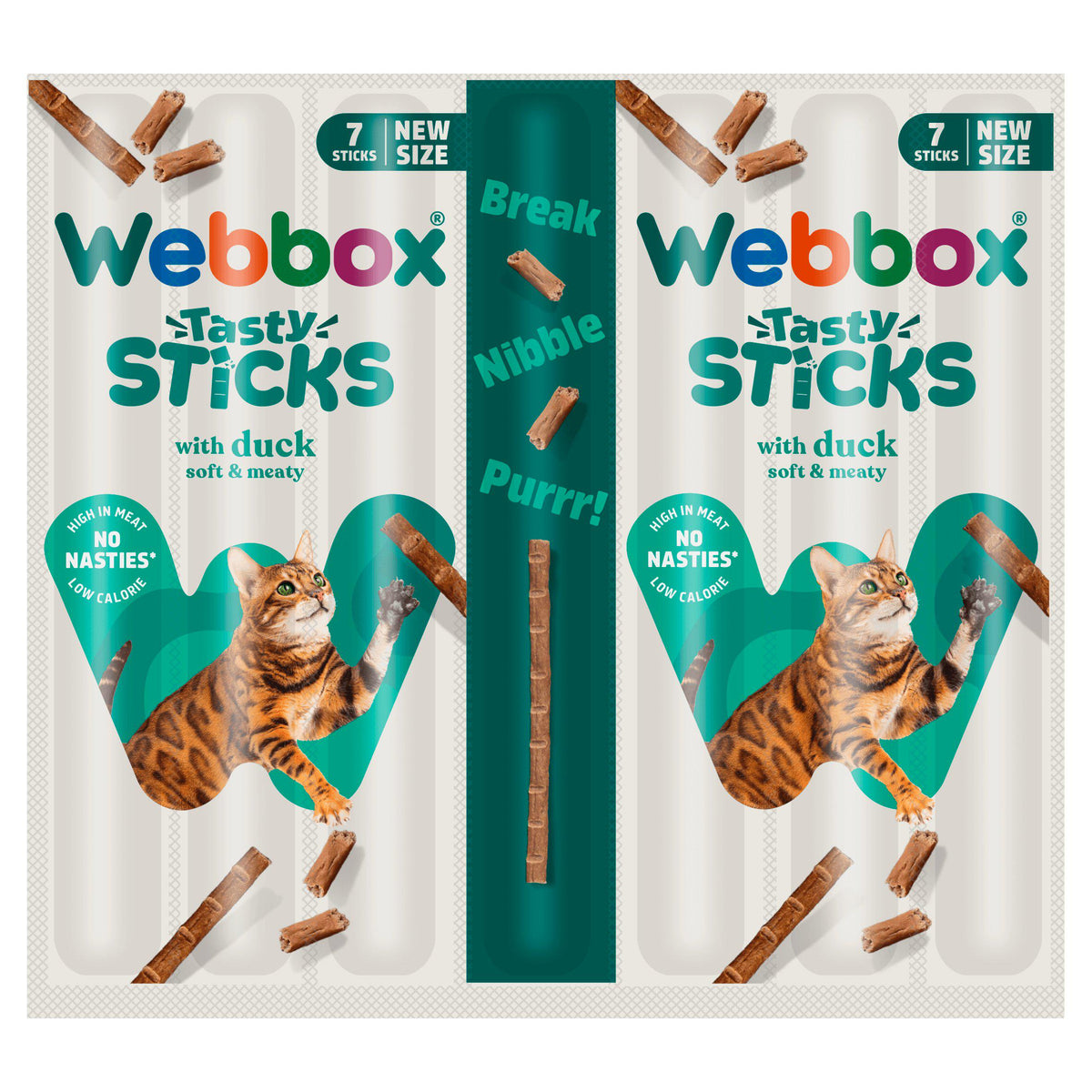 Soft Duck Cat Treat Sticks 35g (7 x 5g)