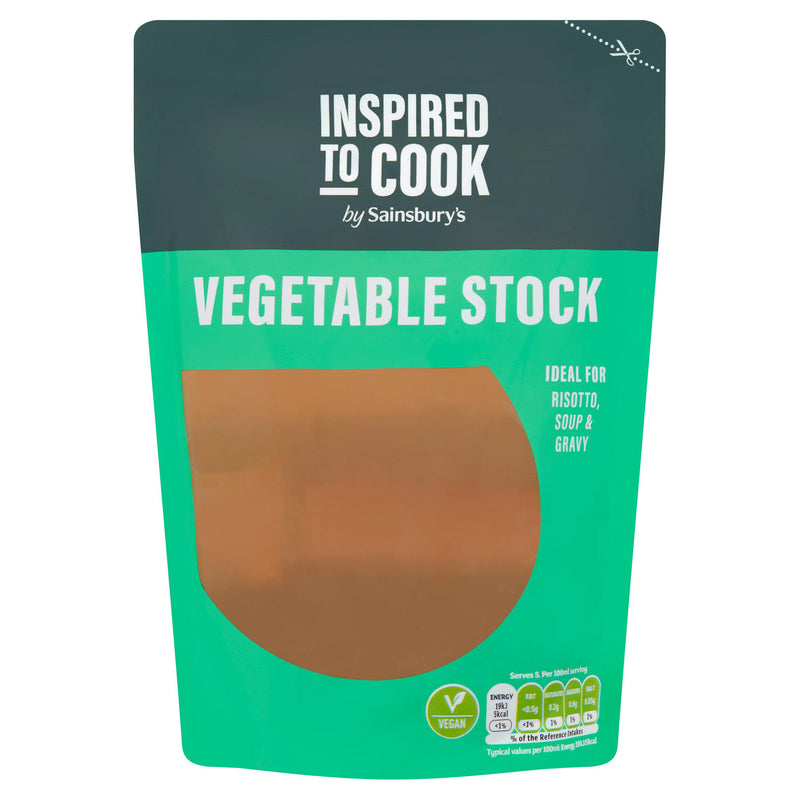 Sainsbury's Vegetable Stock 500ml (British brand)