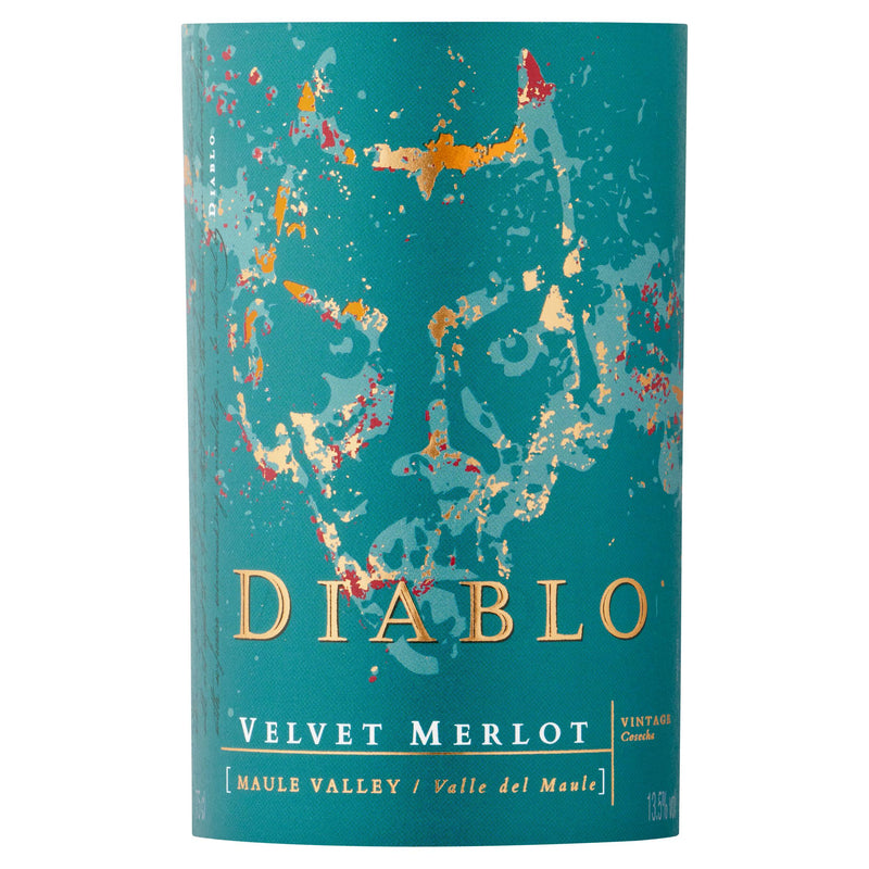 Diablo Velvet Merlot Red Wine 75cl - British product