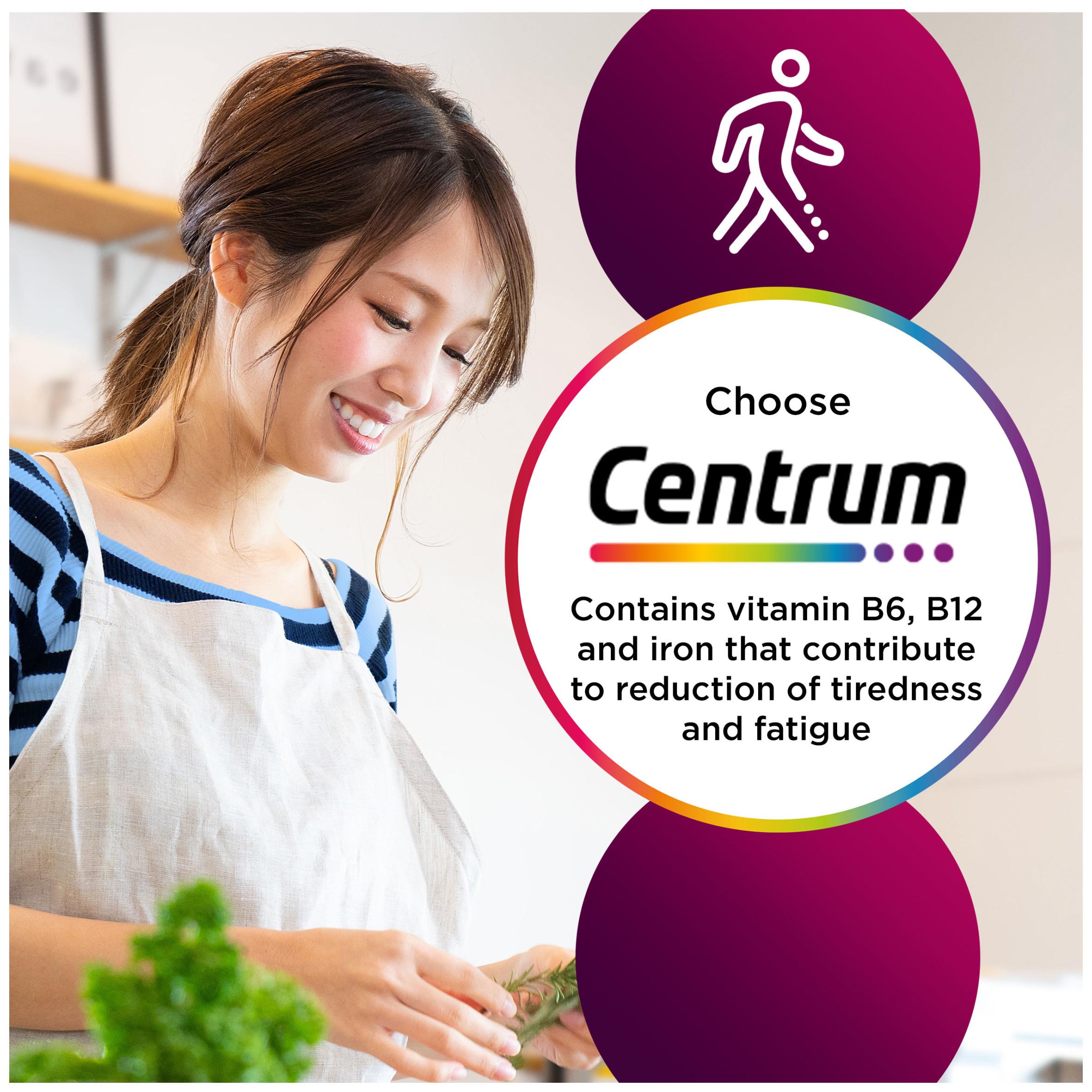 Centrum Women multivitamin tablets 60 tablets, imported from the UK