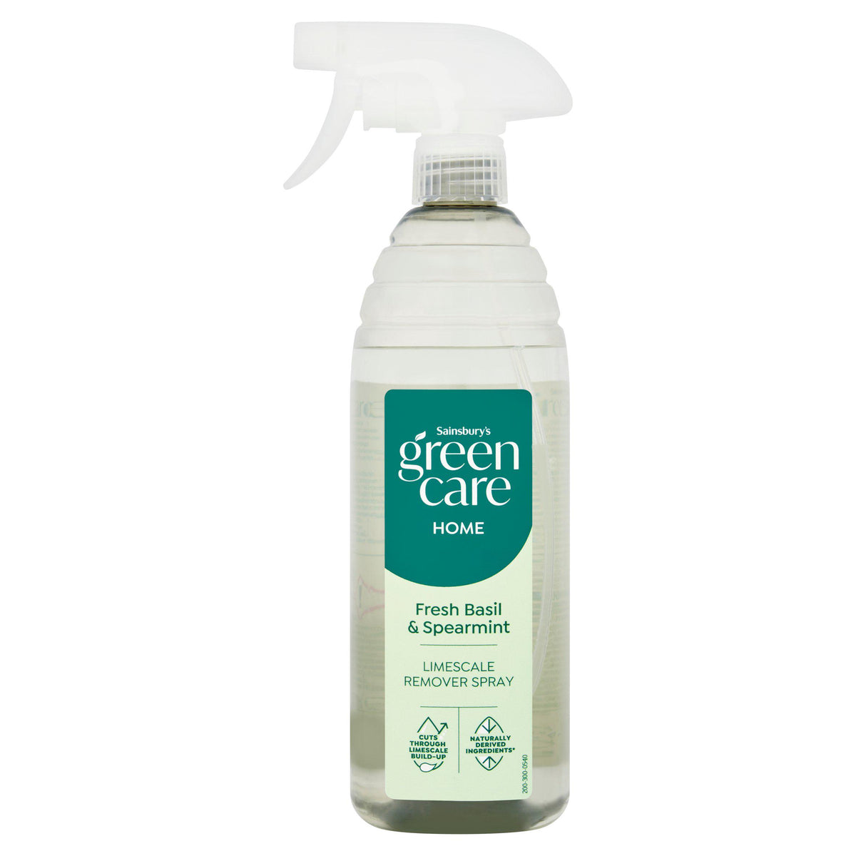 Sainsbury's Green Care limescale remover spray basil spearmint 750ml (British brand)