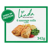 Linda McCartney vegan sausage rolls 342g, UK version