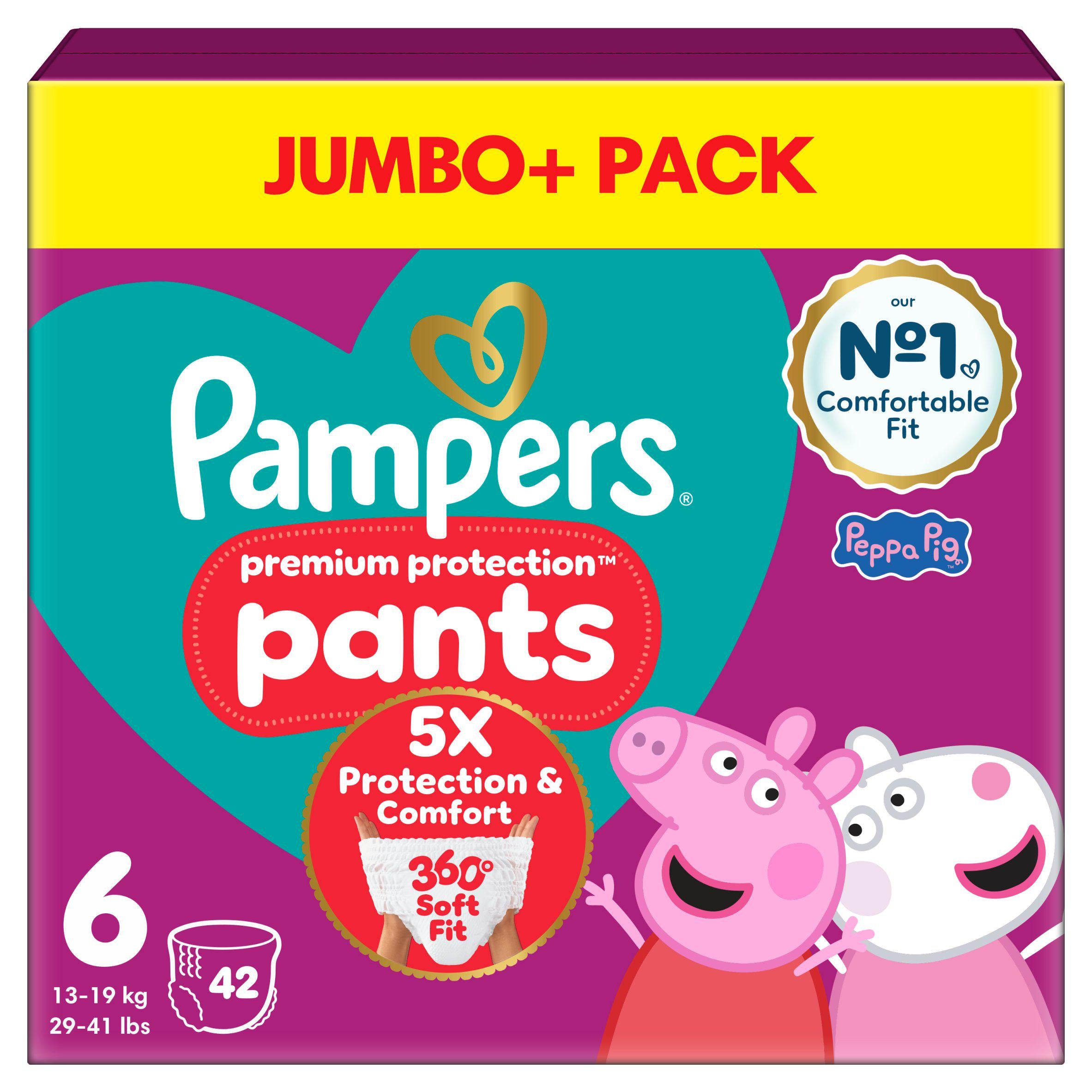 Pampers Premium Protection nappy pants size 6 15kg+ UK version
