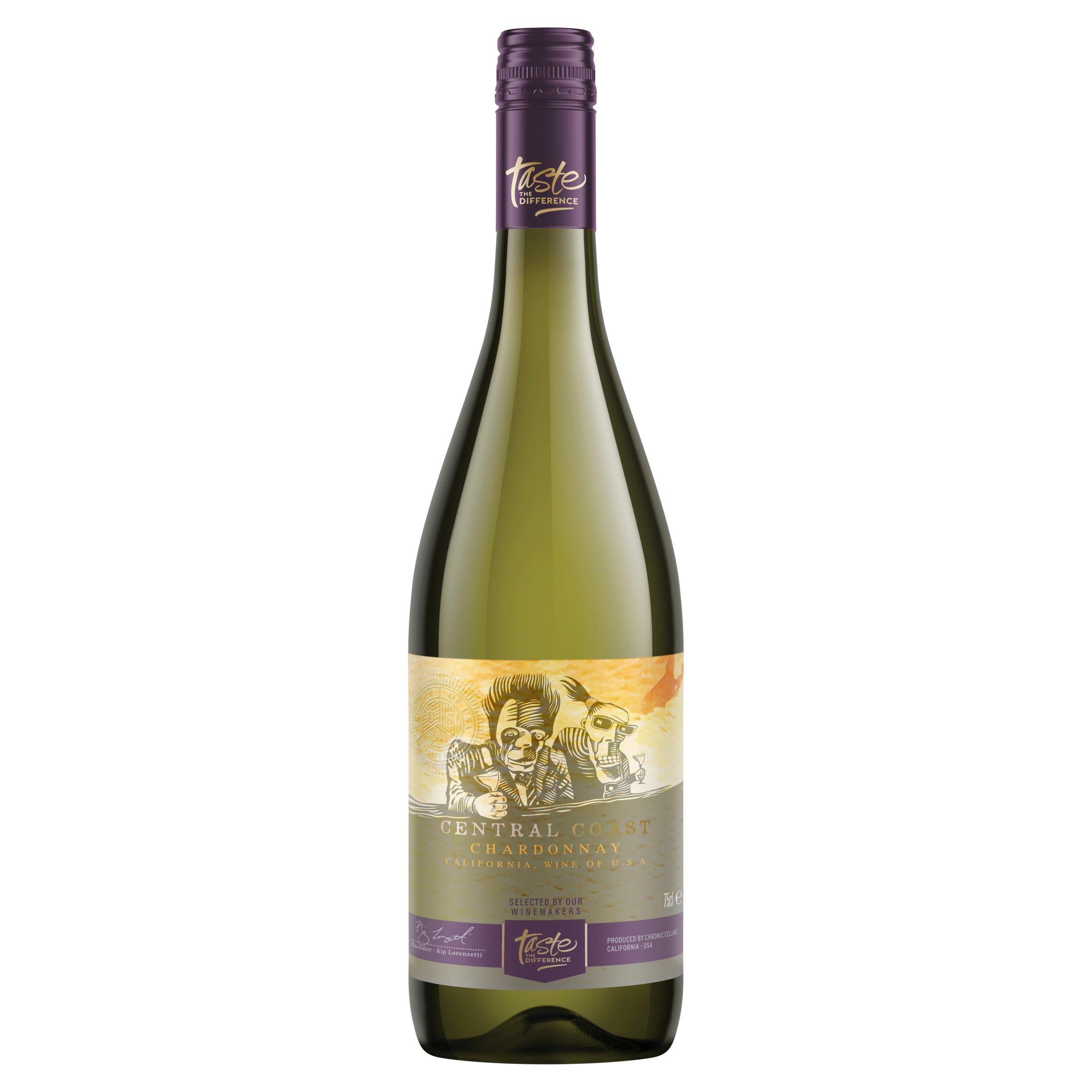 Sainsbury's Taste the Difference Californian Chardonnay white wine 75cl (British brand)