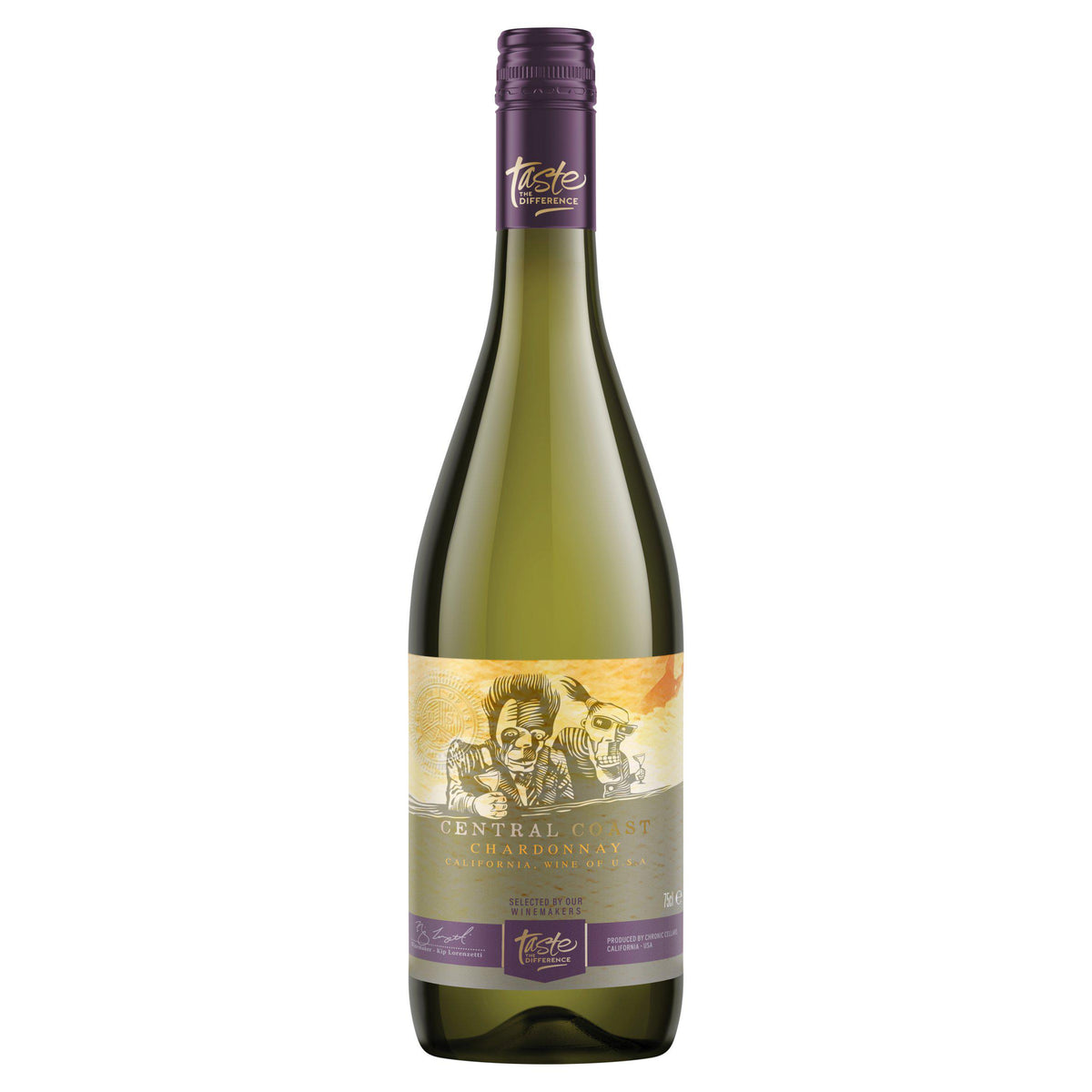 Sainsbury's Taste the Difference Californian Chardonnay white wine 75cl (British brand)