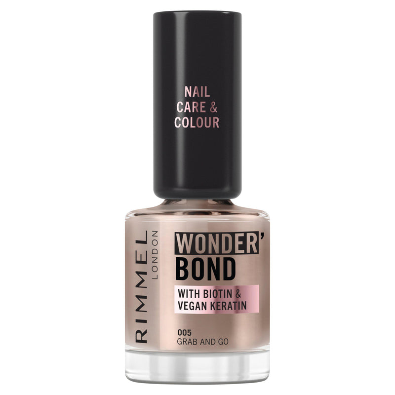Rimmel Wonder Bond nail polish 005 Grab & Go 12ml (British brand)