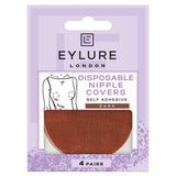 Disposable Adhesive Dark Nipple Covers 4 Pairs