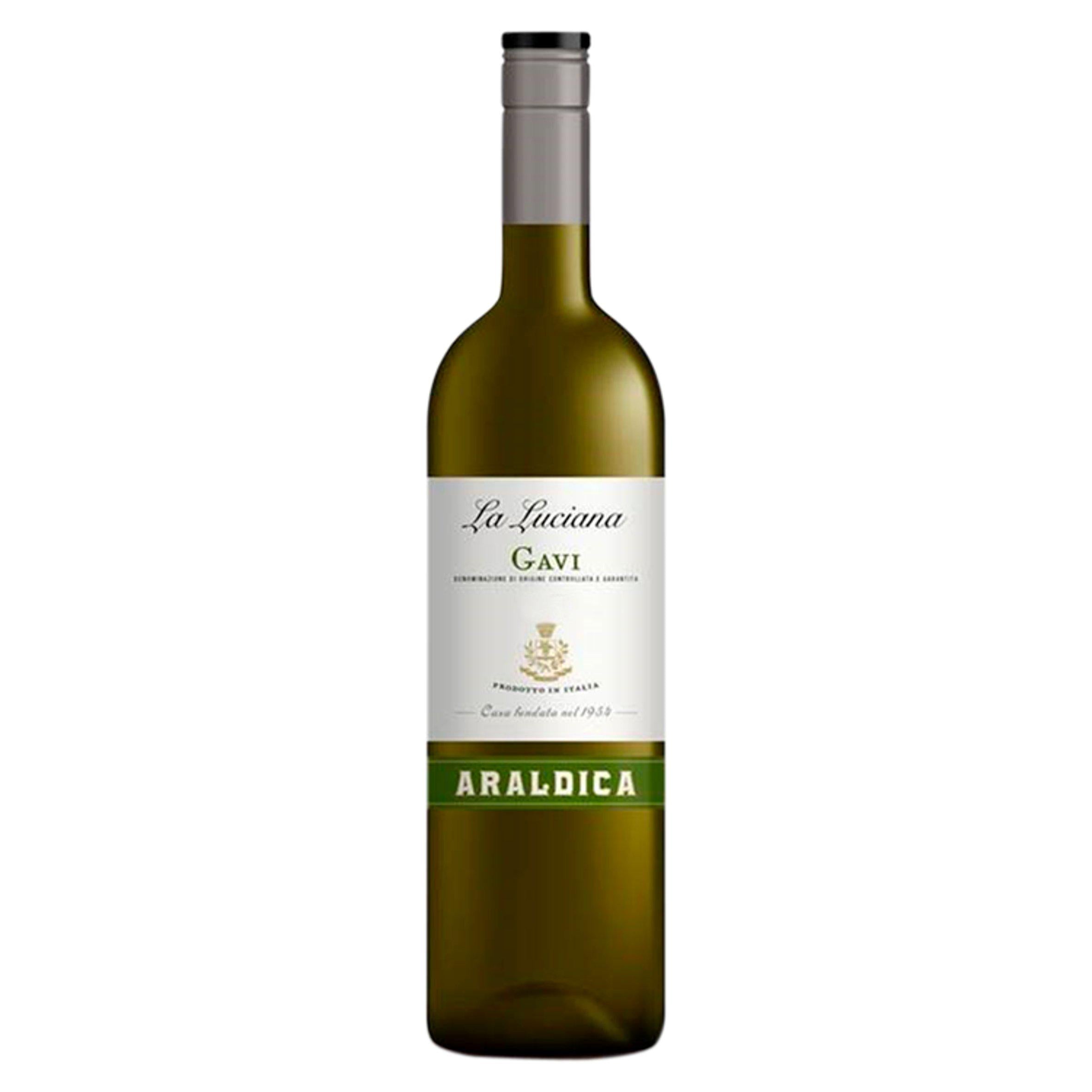 Araldica La Luciana Gavi white wine 75cl, imported from the UK