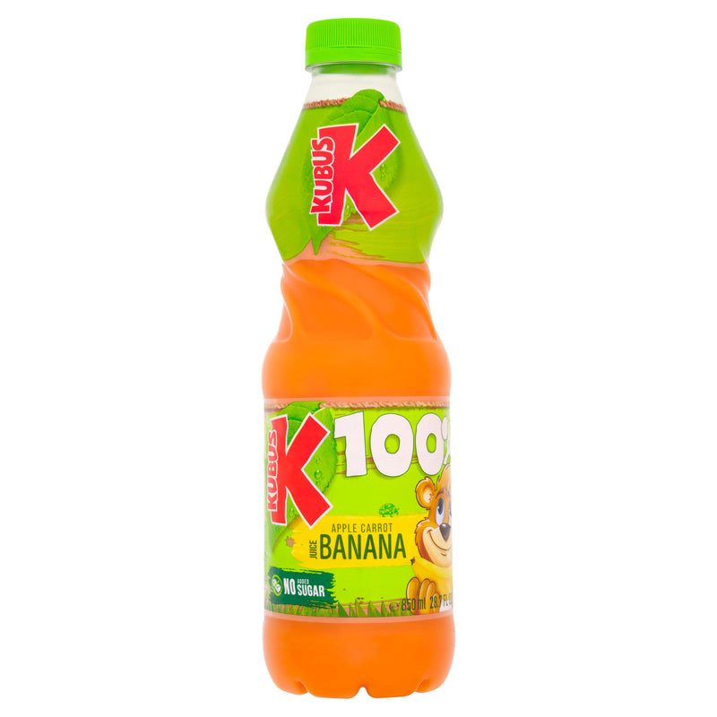 Kubus carrot banana apple drink 850ml (British brand)