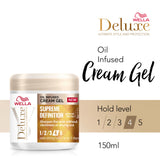 Wella Deluxe Supreme Definition Cream Gel 150ml (British brand)