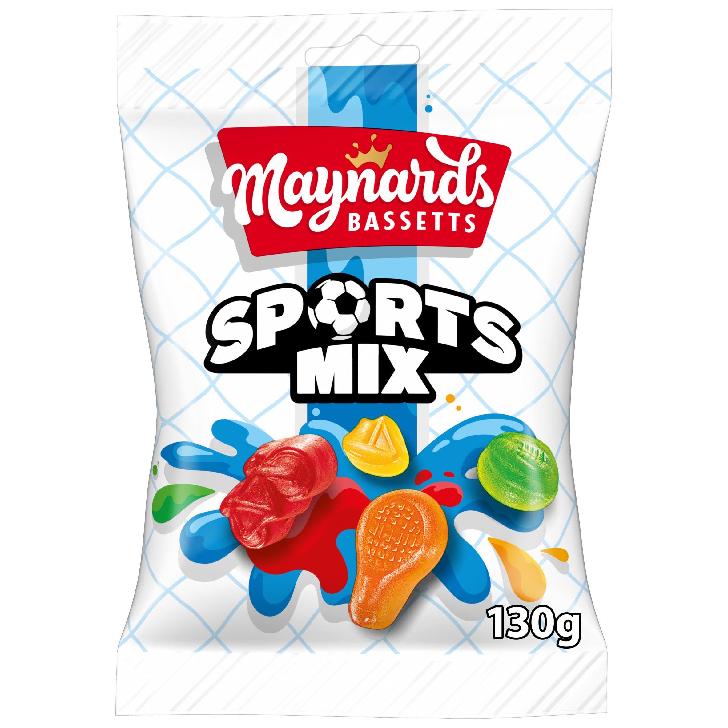 Bassetts Sports Mix fruit gums 130g - British product