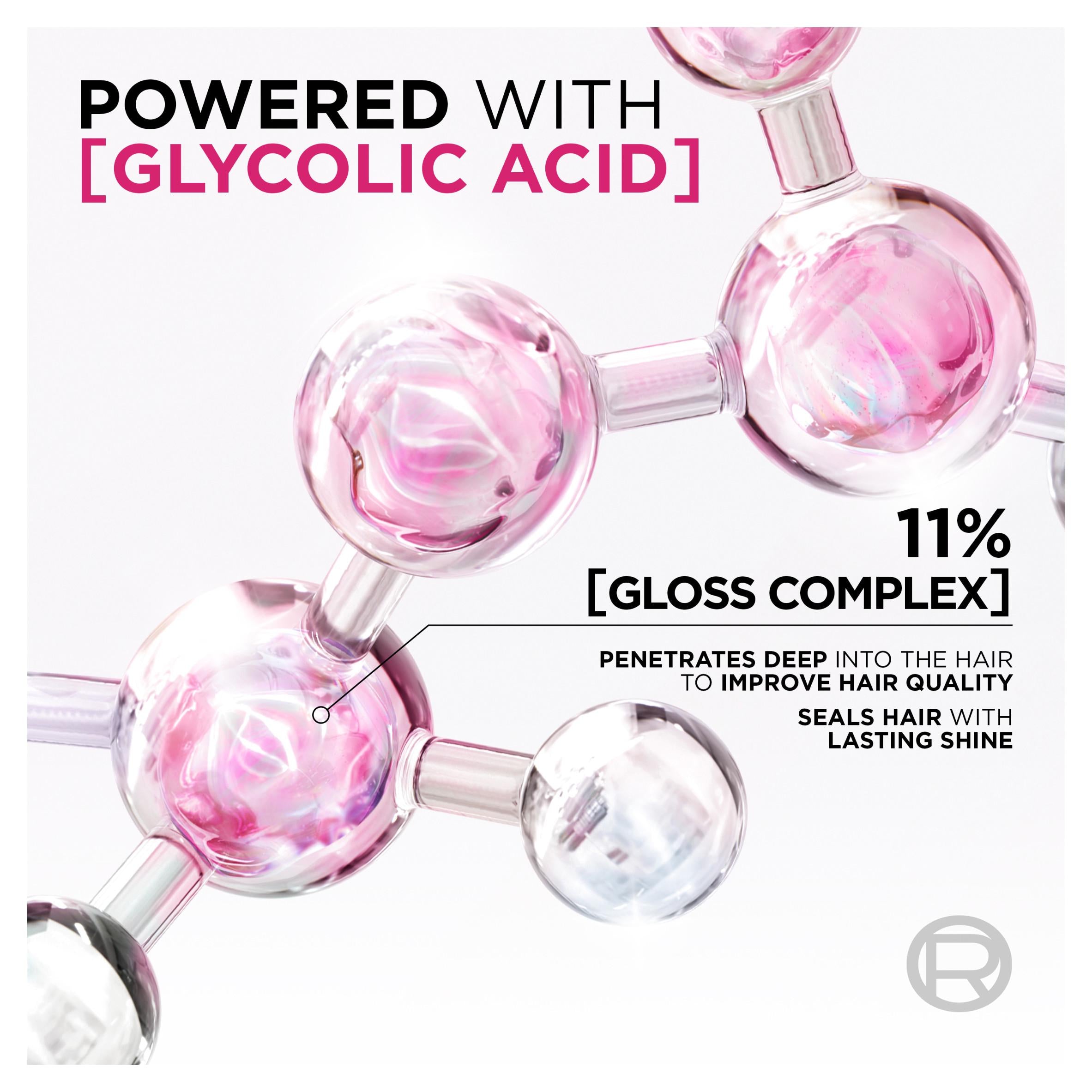L'Oréal Paris Glycolic Gloss Conditioner 150ml, imported from the UK