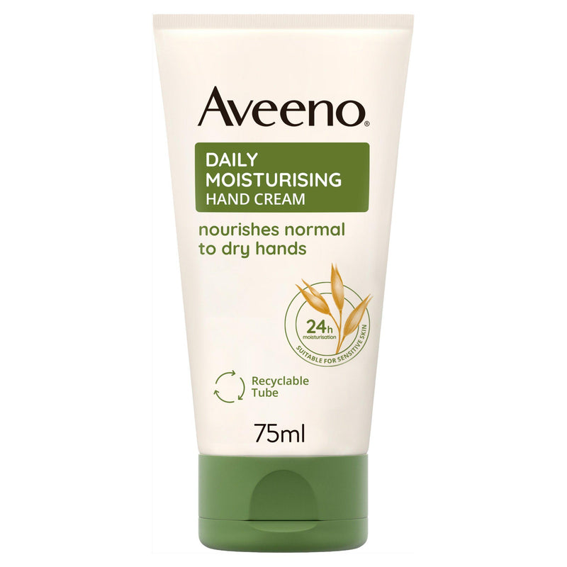Aveeno sensitive skin hand cream 75ml, UK version
