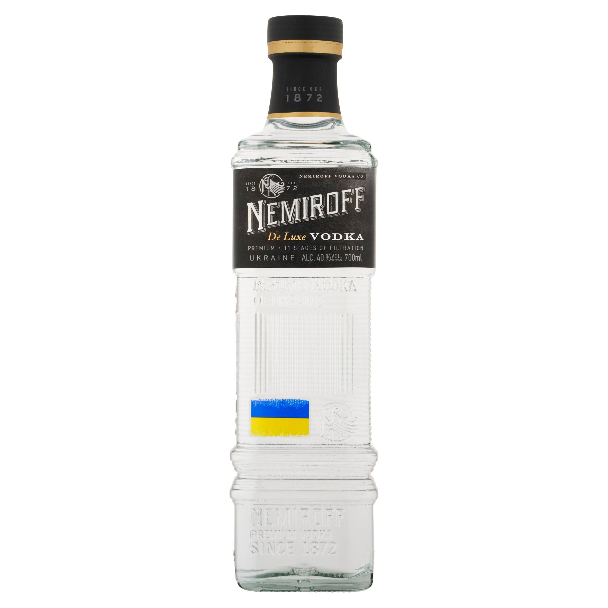 Nemiroff De Luxe Vodka 70cl (British brand)